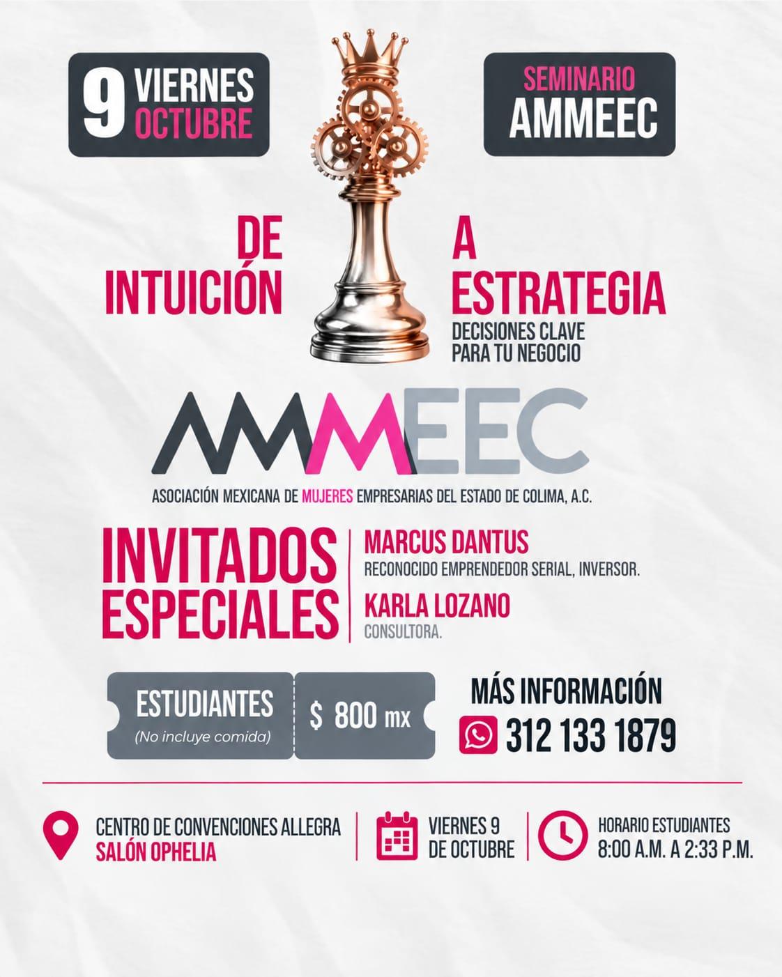 Cartel 2 de AMMEEC